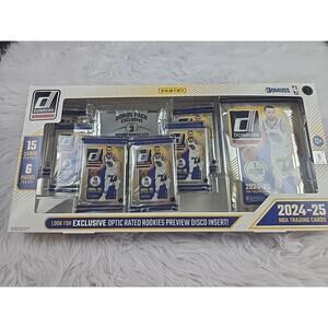 2024-25 Panini Donruss NBA Basketball Trading Cards Bundle, 6 Packs, 1 Oversized
